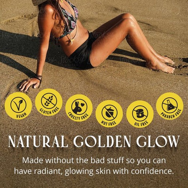 Skinerals Self Tanner Mousse - Organic Sunless Tanning Foam for Face & Body | Streak-Free, Quick-Drying, 8 oz