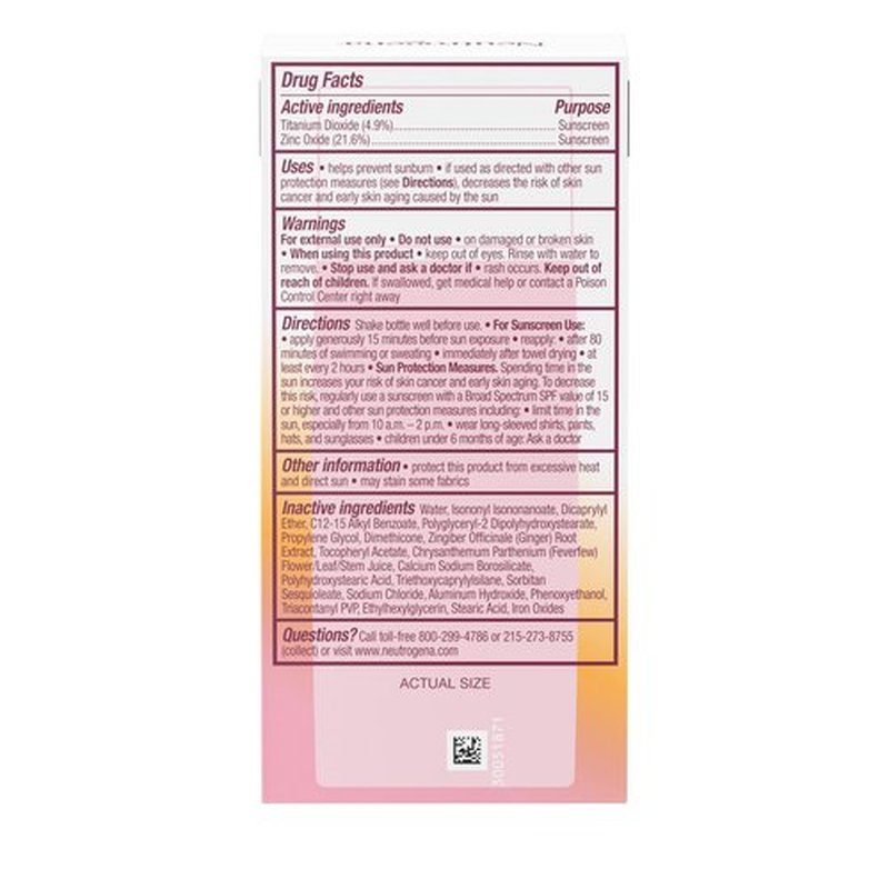Neutrogena Purescreen+ Invisible Daily Defense Mineral Sunscreen for Face with SPF 30, Broad Spectrum Mineral Sunscreen with Vitamin E, Water Resistant, Fragrance-Free, 1.4 fl. oz