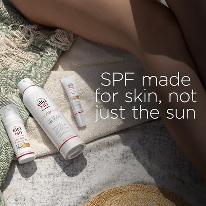 EltaMD UV Elements Tinted Moisturizer with Broad-Spectrum SPF 44, Mineral Face Sunscreen, Water-Resistant, Oil-Free, Face Moisturizer 2.0 oz Airless Pump (2 pack)