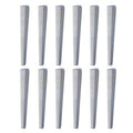 Allegro Combs #450 Tapered Barber Hair Cutting Comb – Professional Stylist Comb for Men & Women 12-Pack (GREY)