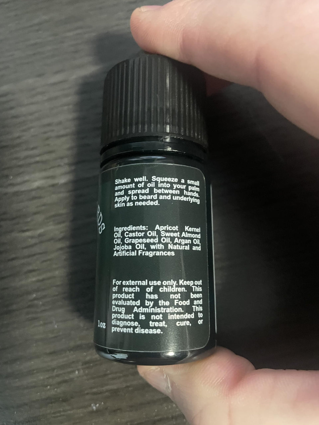 Outdoor Beards 1 oz Beard Oil | Infused Beard Oil to Support Beard Softness & Beard Growth | Naturally Scented Oil for Beard Care | Daily Use Beard Oil (Unscented)