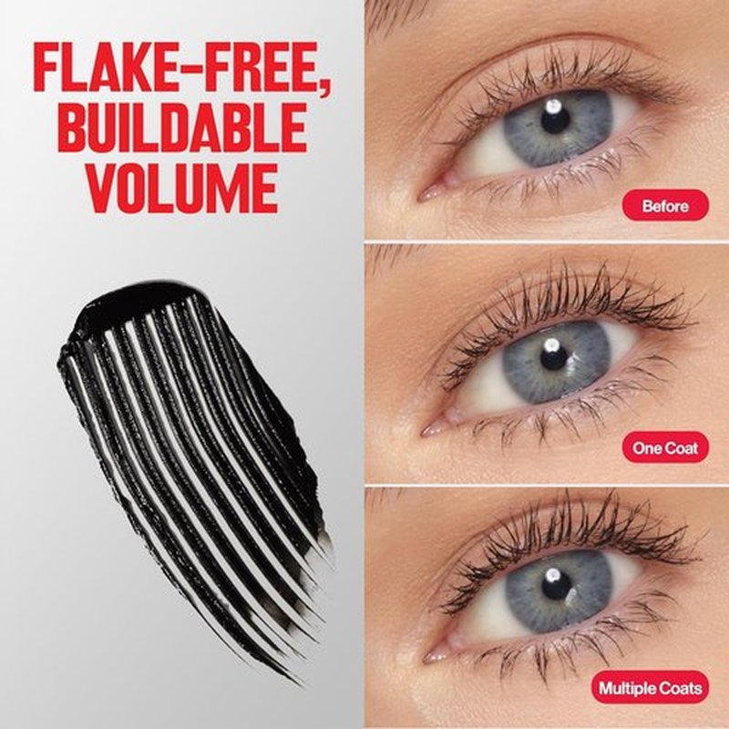 Revlon ColorStay Mascara - Volumizing Eye Makeup for 24-Hour Wear | Smudge-Proof, Flake-Free, 402 Black Brown