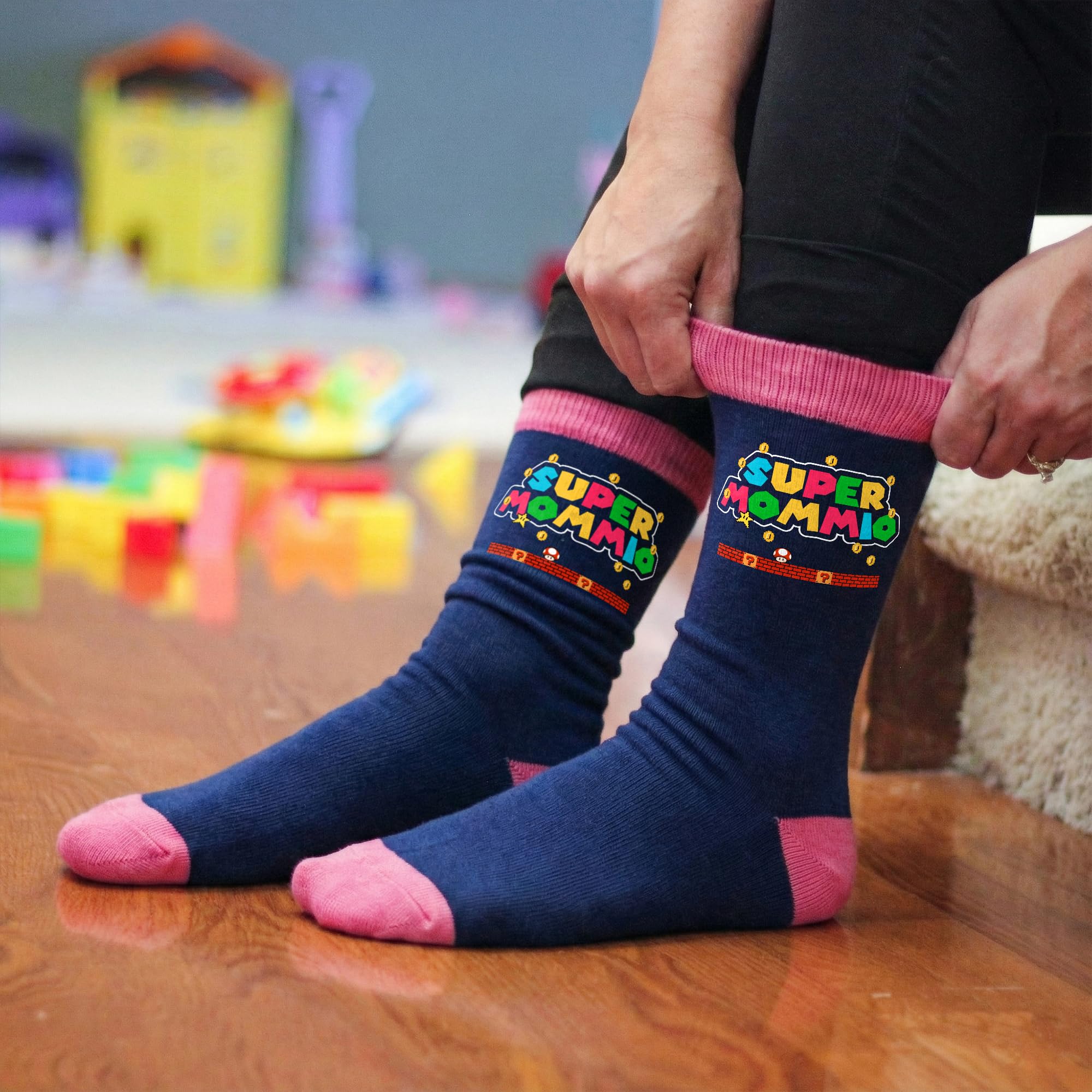 Mothers Day Gifts For Mom - Funny Mom Socks, Unique Present Ideas, Ideal Gift From Daughter Or Son, Thoughtful Day Surprises, Soft Comfortable Socks For Birthdays Or Special Occasions