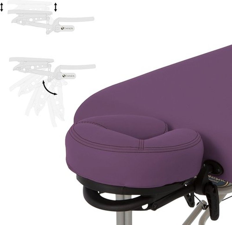 Earthlite Luna Portable Massage Table - Lightweight Design with Adjustable Height | Perfect for Professionals