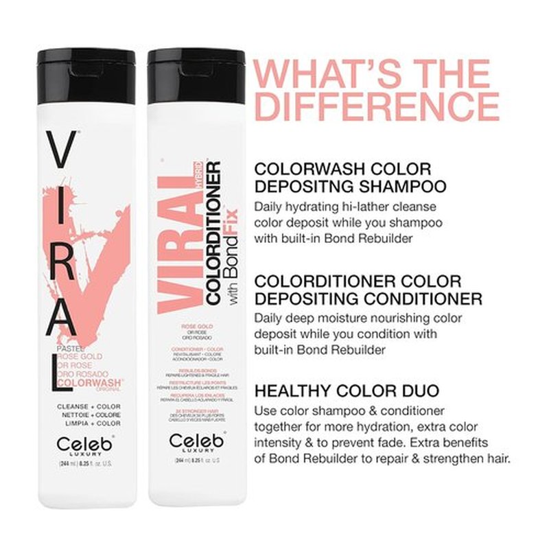 Celeb Luxury Viral Conditioner - Nourishing Formula for Vibrant, Healthy Hair | 8 Fl Oz
