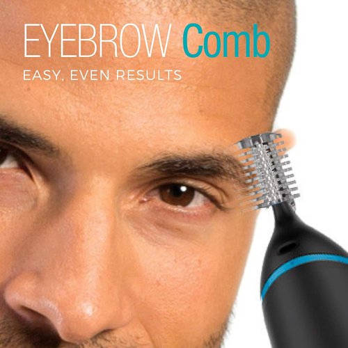 Remington Nose & Ear Trimmer - CleanBoost Technology for Precision Grooming | Blue