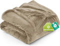 Utopia Bedding Fleece Blanket - King Size Luxury Soft Camel Microfiber | 300GSM Anti-Static (90x102 Inch)