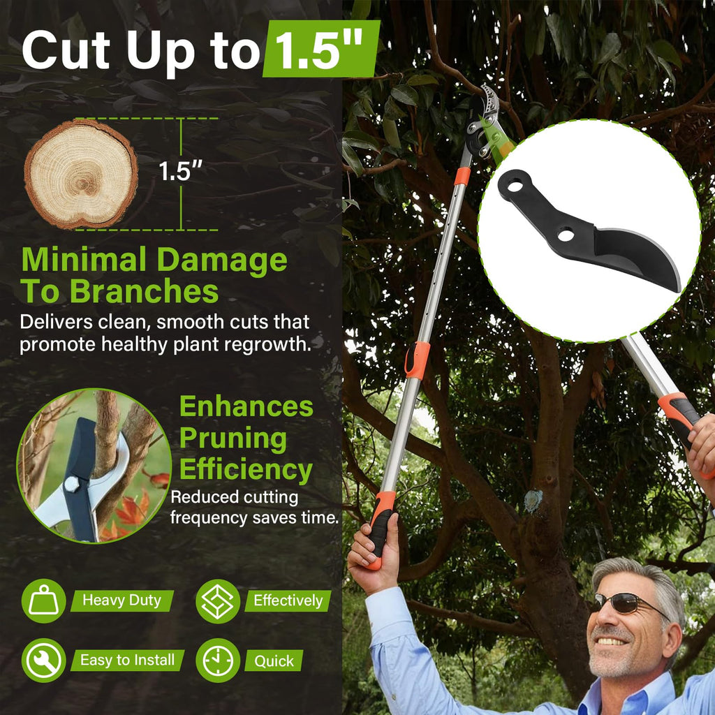Bypass Lopper Replacement Blade for Corona FL 3460, FL 3470, FL 3479 Compound Action Lopper Shear, Bypass Hand Pruning Blade 3460-1 for Gardening Tree Branch Trimming
