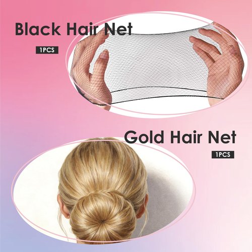 Hair Pins Kit,B1jounie YA Dance Stuff Cosmetology Kit Bobby Pins for Women Girls 126Pcs Hair Accessories Kit with Storage Box for Dance Ballet Cheerleading Travel
