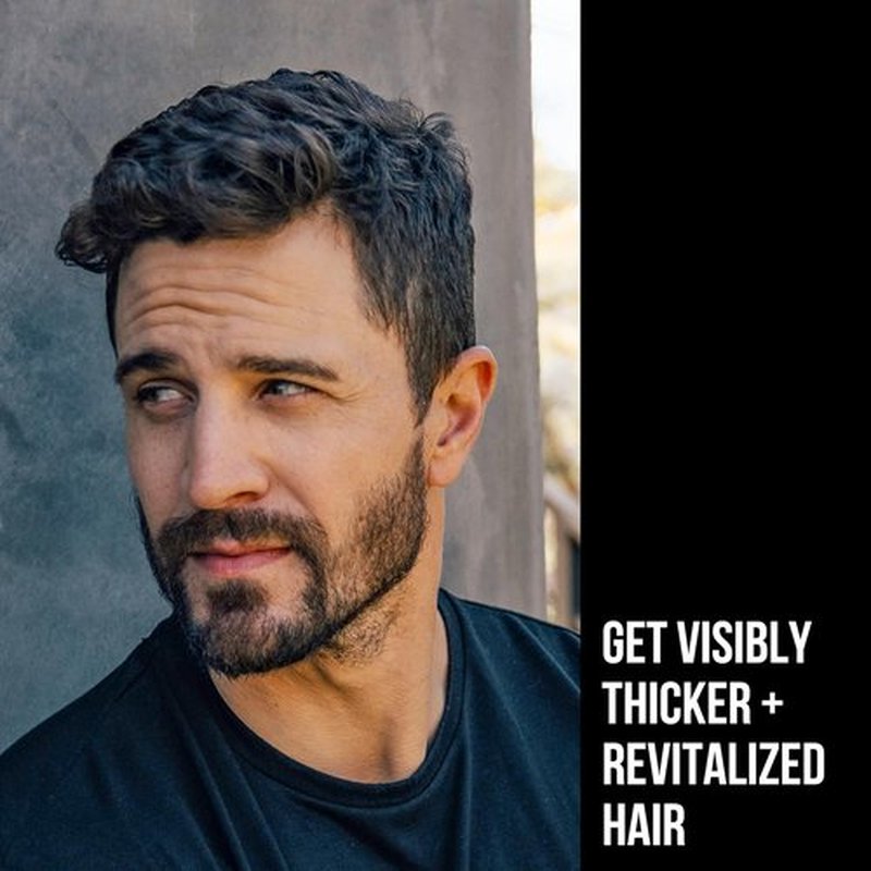 Biotin Hair Thickening Shampoo for Men by 2-in-1 | SLS-Free & Paraben-Free Conditioner