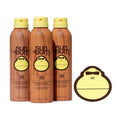 Sun Bum Original Moisturizing Sunscreen Spray SPF 50 with Sonny Sticker, Vegan and Hawaii 104 Act Compliant, Octinoxate & Oxybenzone Free, Broad Spectrum UVA/UVB Sunscreen, 3 Pack, 6 oz