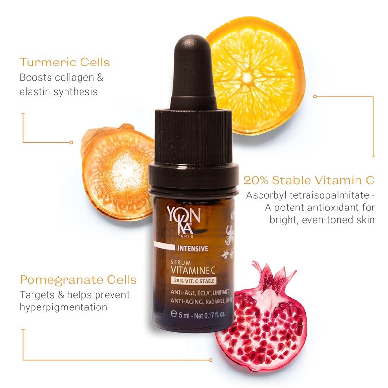 Yon-Ka 20% Vitamin C Serum - Concentrated Anti-Aging Face Treatment for Even Tone & Firm Skin