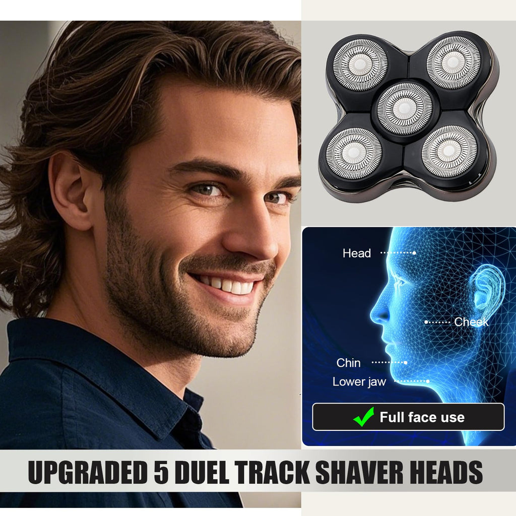 Shaver Replacement Heads Compatible with Remington Balder Boss