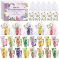 VISCOO 80 Pack Bulk Lip Balm and Hand Cream Set, Teacher Appreciation Gifts/Graduation Gifts, Nurses Week Gift, Thank You Bridal Wedding Favors for Guests, Small Gift for Women Birthday