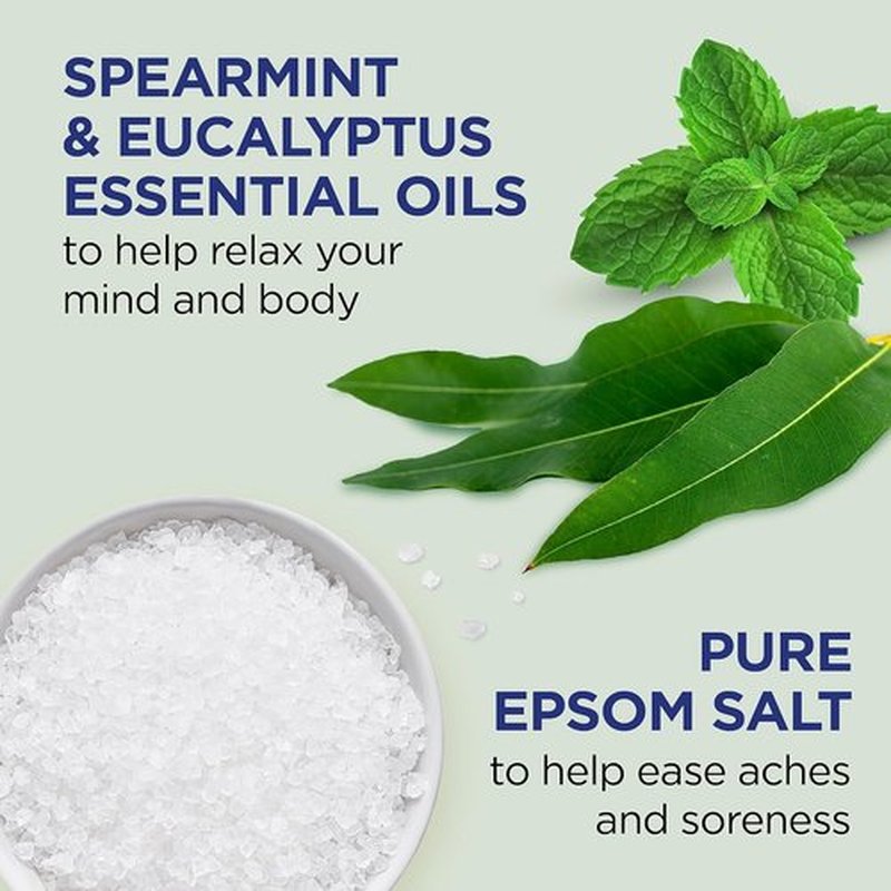 Dr Teal's Body Wash - Relax & Relief with Pure Epsom Salt, Eucalyptus & Spearmint | 24 fl oz (Pack of 4)
