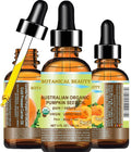 Botanical Beauty Australian ORGANIC PUMPKIN SEED OIL 100% Pure Natural Virgin Unrefined Cold Pressed Carrier Oil for Face, Skin, Hair, Lip, Nails (4 Fl Oz)