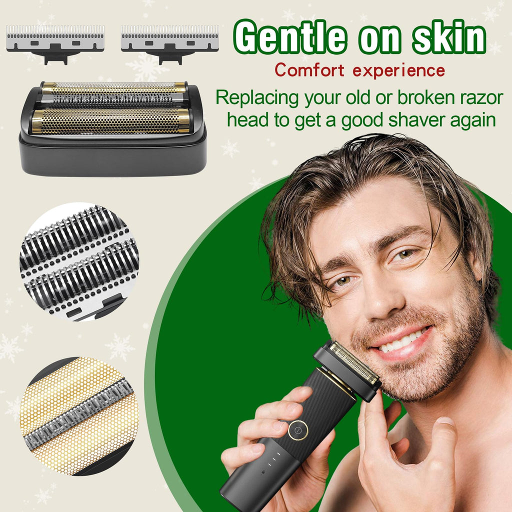 Shaver Replacement Foil & Inner Cutters for Andis 17300, Black, 1 Pack