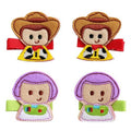 2 Pairs Cute Toy Hair Clips for Girls Women 2 Inch Cartoon Hair Accessories Birthday Party Gift