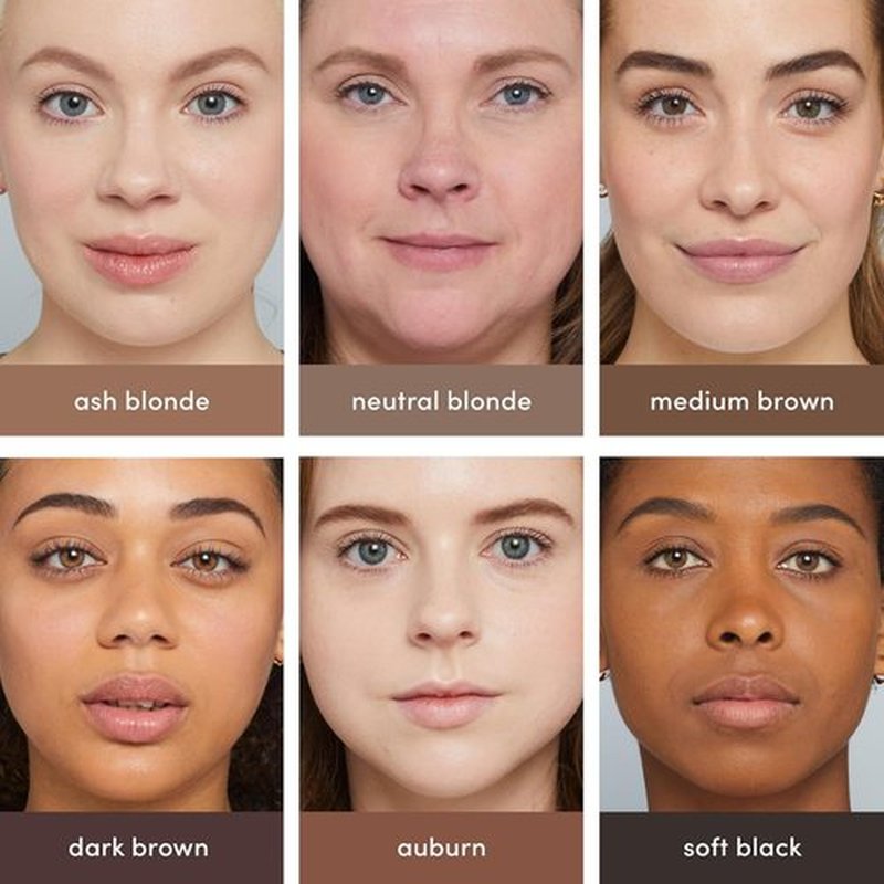 Jane Iredale PureBrow Brow Powder - Silky-Soft, Blendable Formula for Natural Full Brows | Vegan & Cruelty-Free