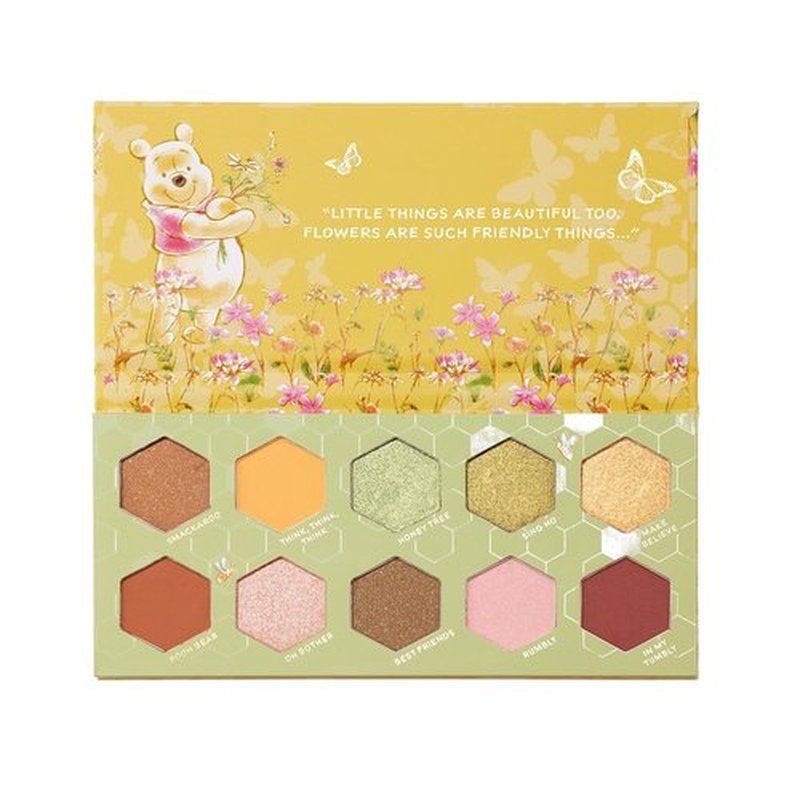 Colourpop Winnie the Pooh Bundle - Sweet As Can Bee Eyeshadow Palette & Hunny Pot Lip Scrub Set | Honey-Inspired Makeup Duo