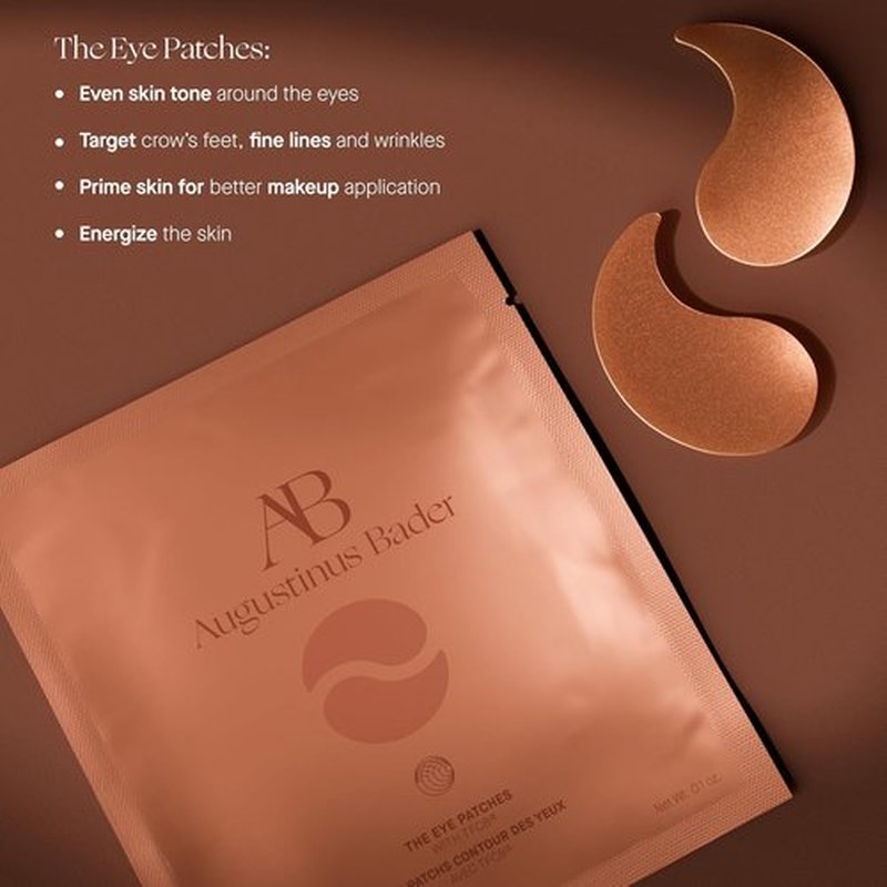 Augustinus Bader Eye Patches - Luxury Hydrating Anti-Aging Treatment for Under Eyes - Reduces Puffiness & Brightens Dark Circles