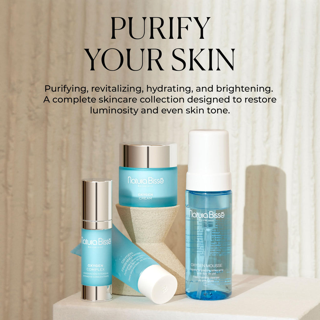 Natura Bissé Oxygen Mousse, Fresh Foaming Cleanser, Cleanses, Mattifies & Unclogs Pores, For All Skin Types, 5.3 Oz