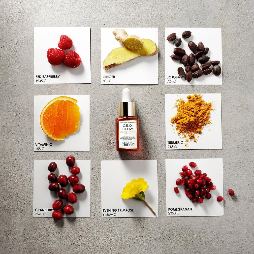 Sunday Riley C.E.O. Glow Vitamin C Turmeric Face Oil, 1.18 Fl Oz