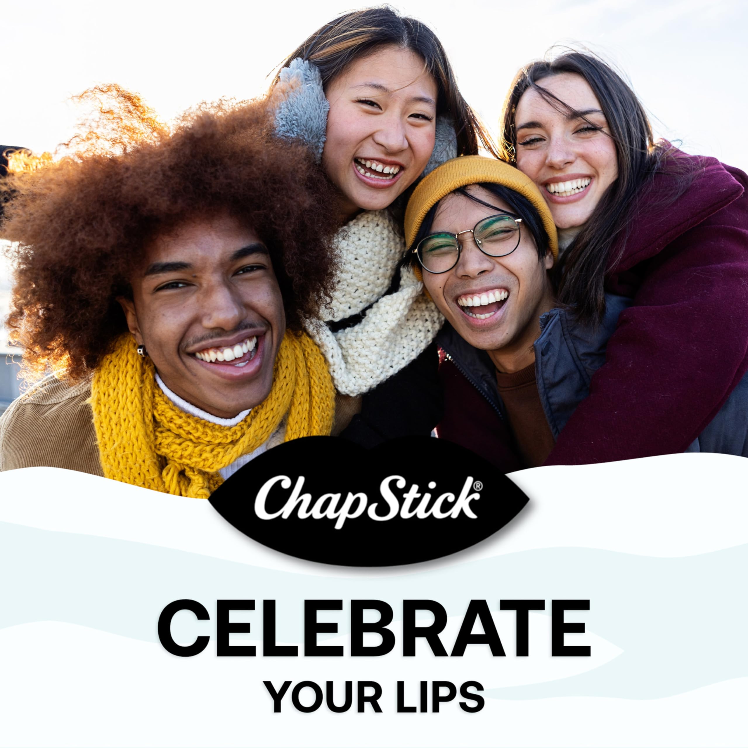 ChapStick 12 Days of Holiday Advent Calendar Lip Balm Gift Set - 0.15 Oz (Pack of 2)