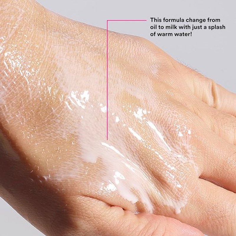 3ina MAKEUP - Yellow Oil Cleanser with 5% Plant-Based Squalane & 1% Avocado Oil - Vegan & Cruelty-Free Face Care