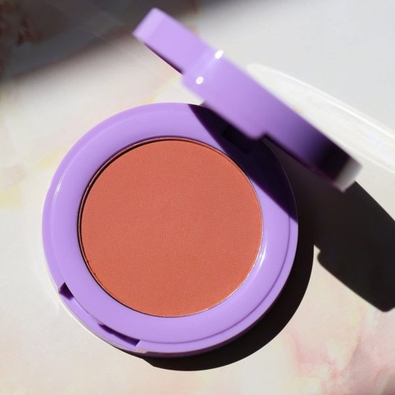 Half Caked In Bloom Powder Blush | vegan & cruelty-free, fragrance-free, highly pigmented, primer-infused | 3.8g (Liv On Sunday)