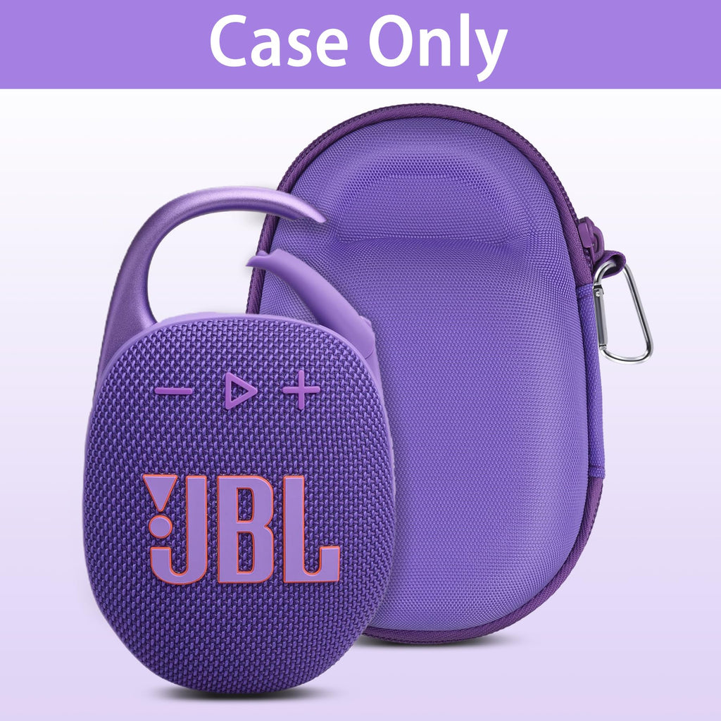 Aenllosi Hard Case for JBL Clip 5 Speaker, Purple