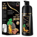 Hair Dye Shampoo for Gray Hair, 3 in 1 Herbal Dye for Women Men, Hair Color Shampoo 500ml (Black)