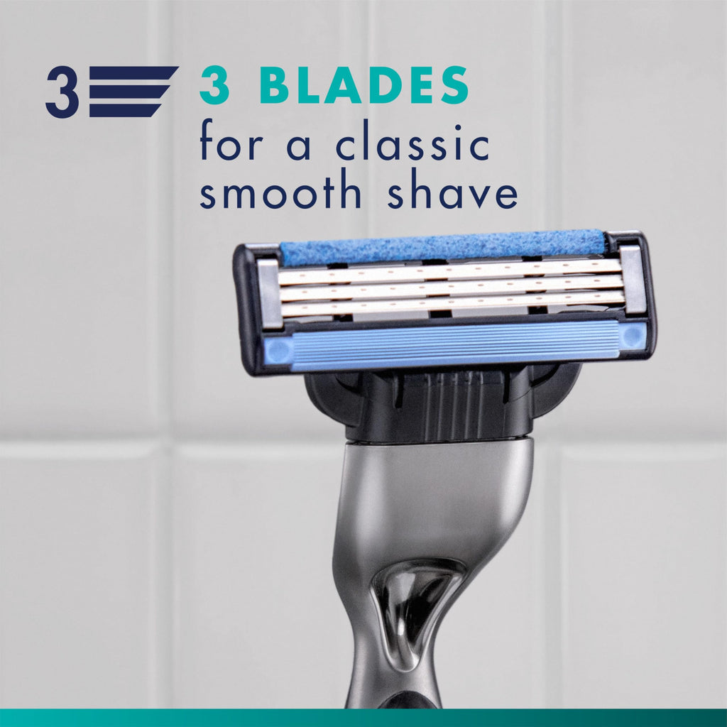 Mach3 Razor Refills for Men, 15 Razor Blade Refills