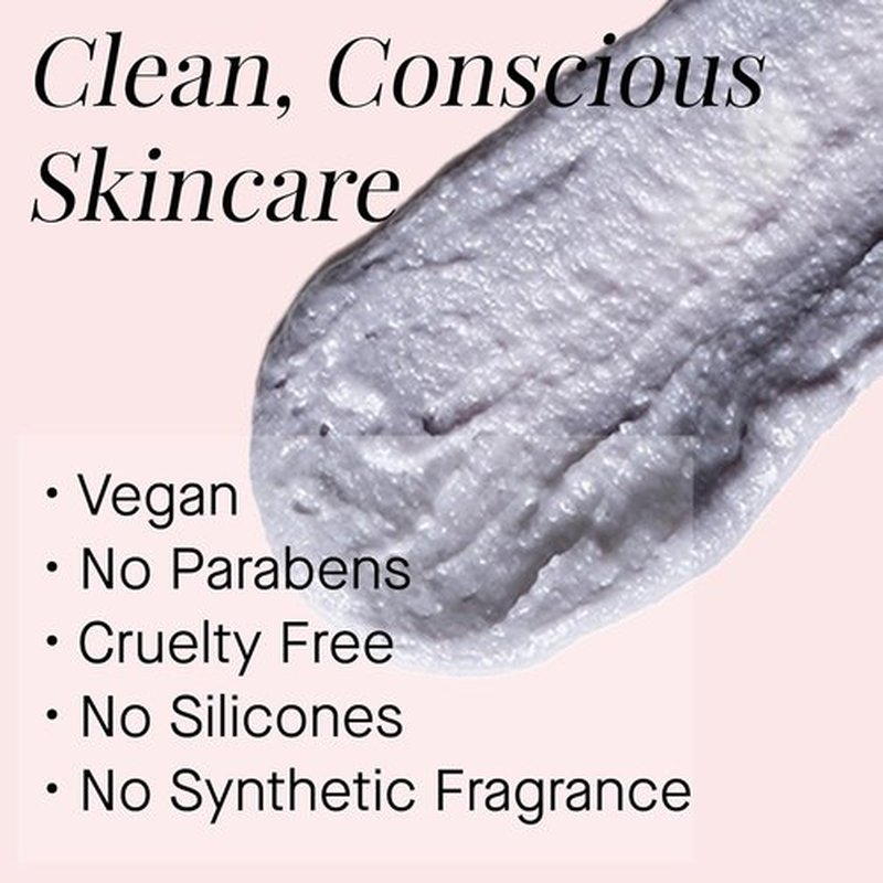 ARCONA Cranberry Gommage - Purifying Face Scrub to Exfoliate & Unclog Pores - 3.4 oz Natural Exfoliator