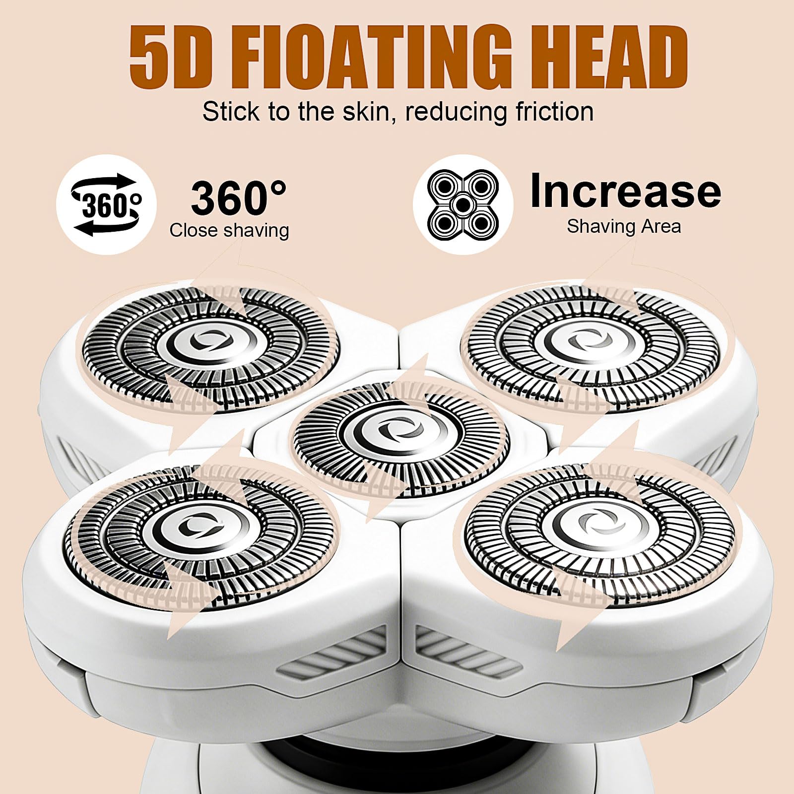 Head Shaver For Freebird FlexSeries Replacement Blade Refills for Women