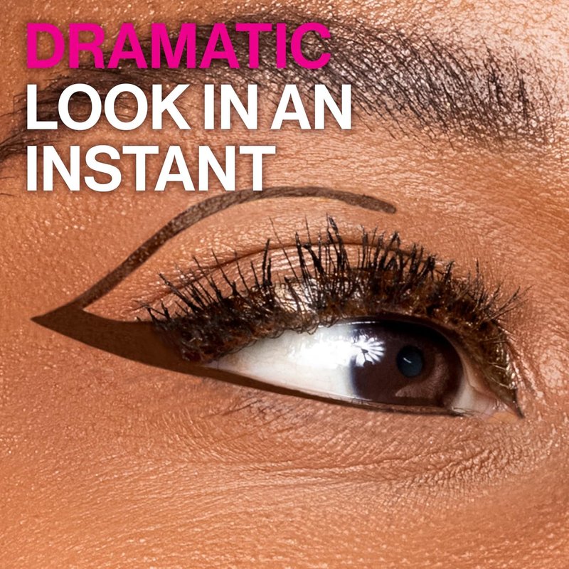 Wet n Wild MegaLiner Liquid Eyeliner - Intense Black Color for Bold, Long-Lasting Looks