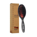 SHASH 100% First Cut Boar Bristle Hair Brush - Ideal for Fine to Thin Hair, Naturally Conditions & Improves Texture, Medium Size