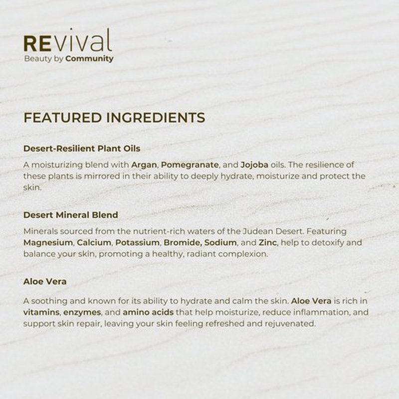 REvival Foot & Nail Balm - Intensive Moisturizing Foot Cream with Dead Sea Minerals, Argan, Coconut & Jojoba Oils, Aloe - Softens Cracked Heels & Dry, Rough Feet100ml | 3.4 oz