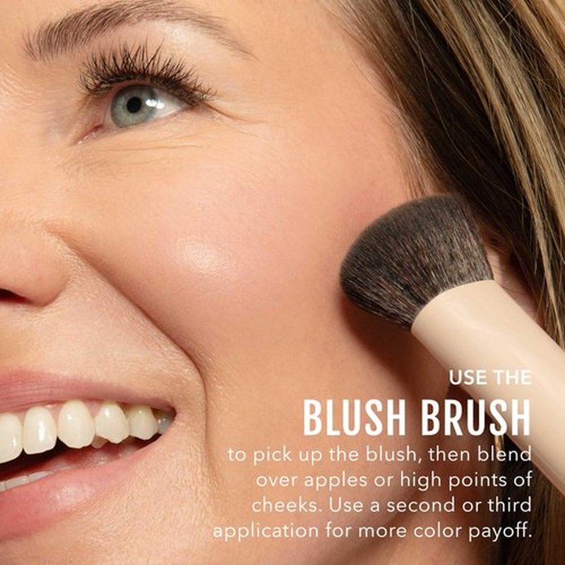No Makeup Makeup Blush & Lip Color, Second-Skin Cream-Balm Formula Delivers a Long-Lasting Sheer Wash of Color, Buildable Coverage, Semi-Matte Finish, Made with Skin-Loving Ingredients, Pink