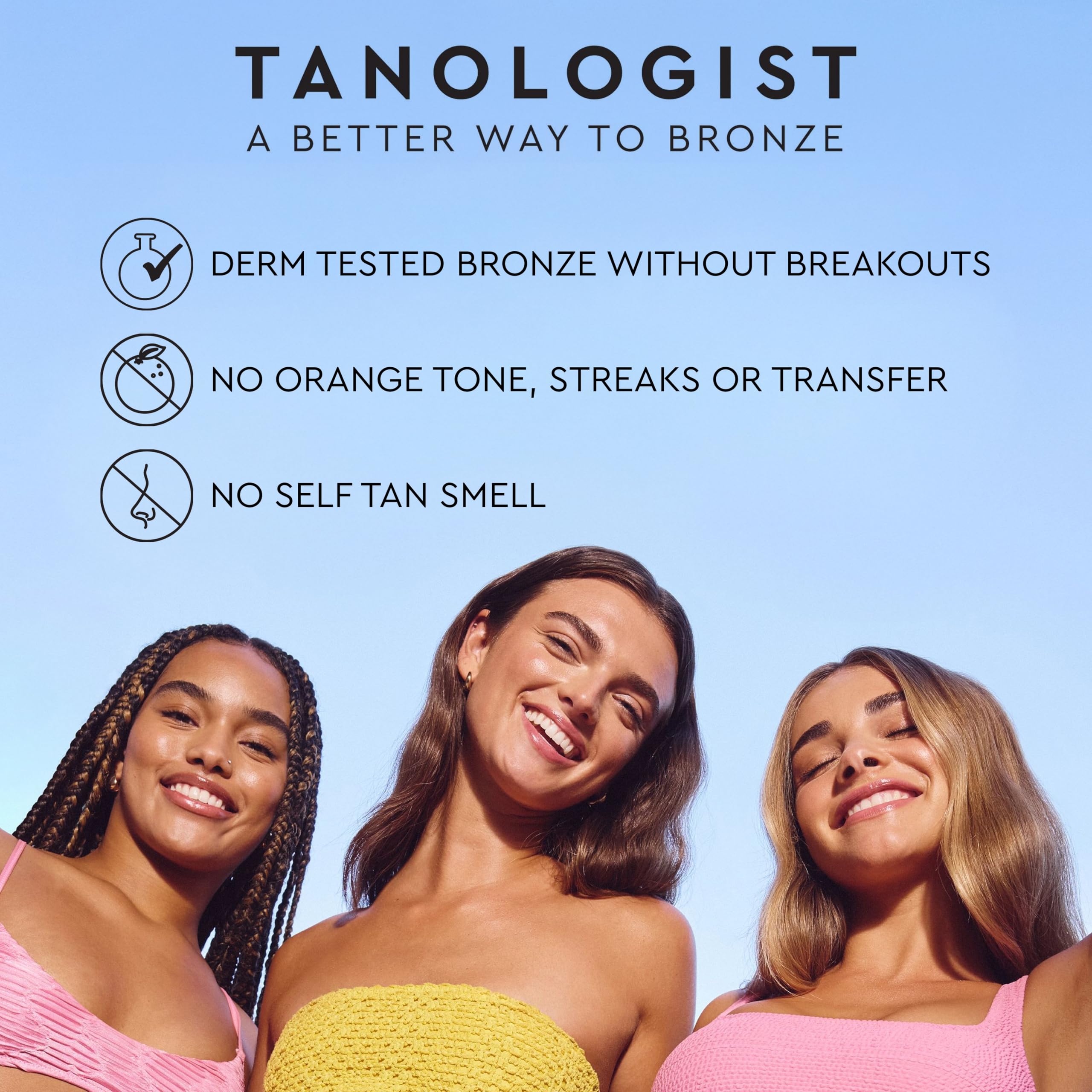 Tanologist Light Self Tan Water, Clear Tanning Water, Self Tanner Spray, Streak-Free Tanning Mist, Natural Bronzing, No Fake Tan Smell, Long Lasting, Clean Ingredients, 6.76 fl. oz/200 ml Bottle