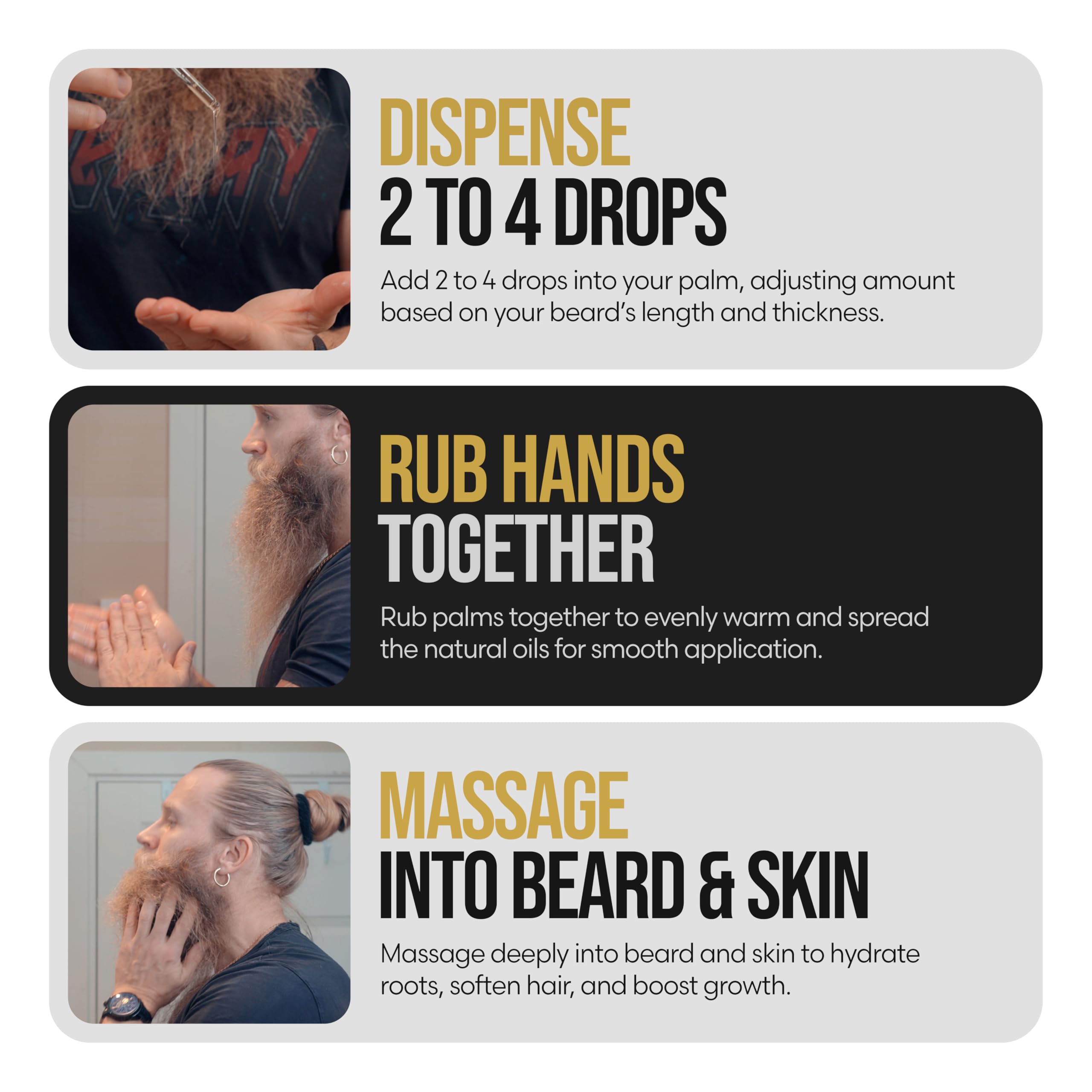 The Beard Struggle Night Liquid Elixir Beard Oil - Platinum Collection - Aesir's Triumph (1.35 Fl oz) - Beard Oil for Men - Natural Blend for Softens, Moisturizing, & Healthier Beard Growth