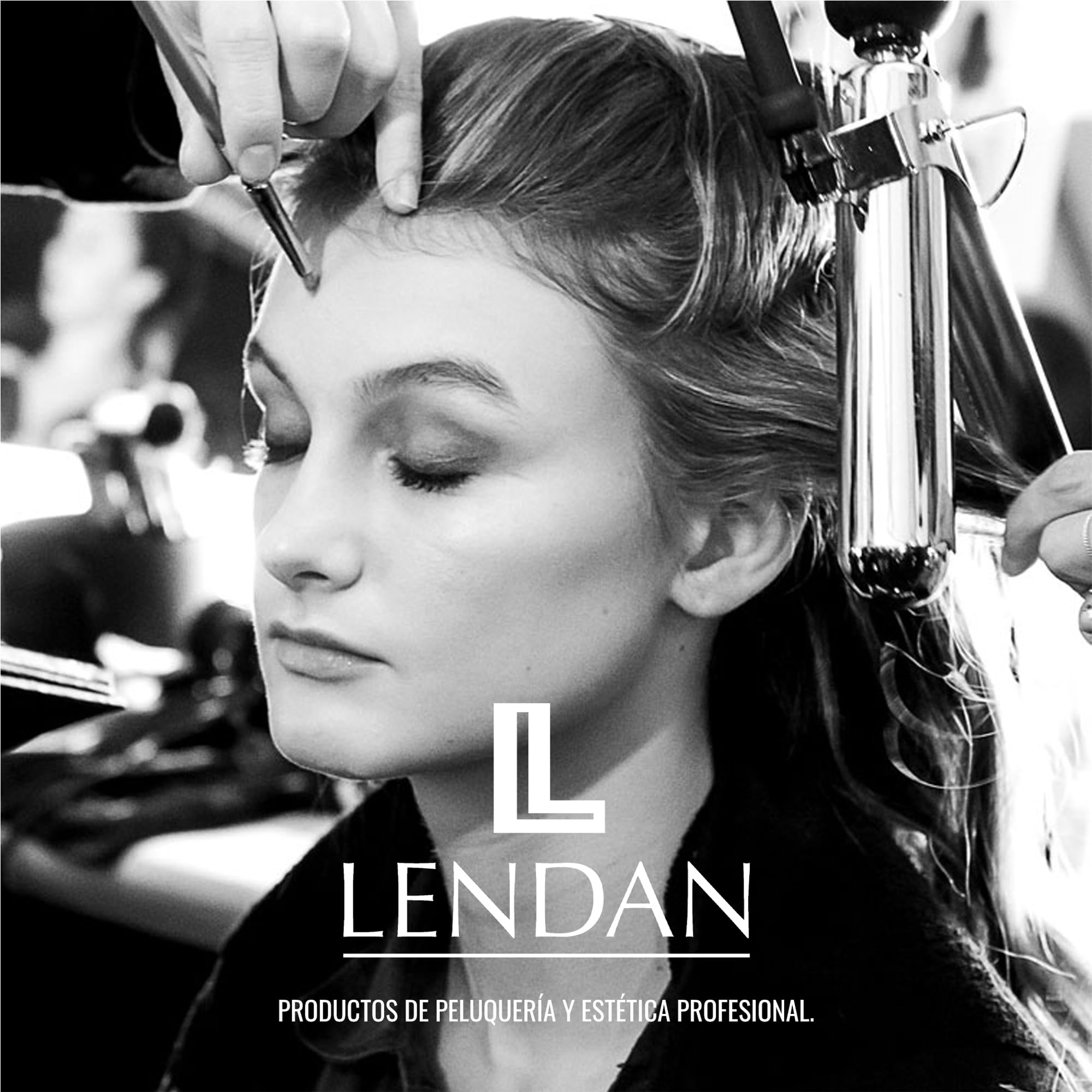 Lendan - Hydrating Facial Mask - Infinitime - 6 Sachets with 1 Décolleté Mask + 1 Face Mask - Deep Hydration - Radiant-Looking Skin - Antioxidant-Enriched Formula