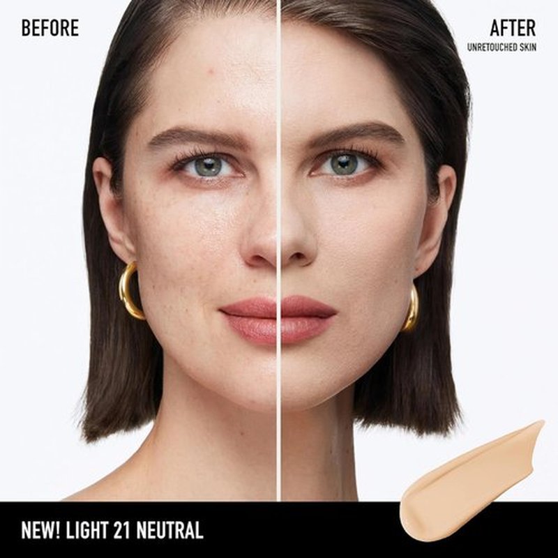 bareMinerals Barepro Liquid Foundation - Full Coverage, Breathable Makeup with SPF 20, Natural Matte Finish