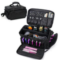 Barber Supplies Bag Protable &Multiple Pockets,Soft Than Barber Case, Large Capacity Hairdresser Bag with Adjustable Dividers,Professional Hairdressing Equipment Beauty Salon Tool Travel Storage Case