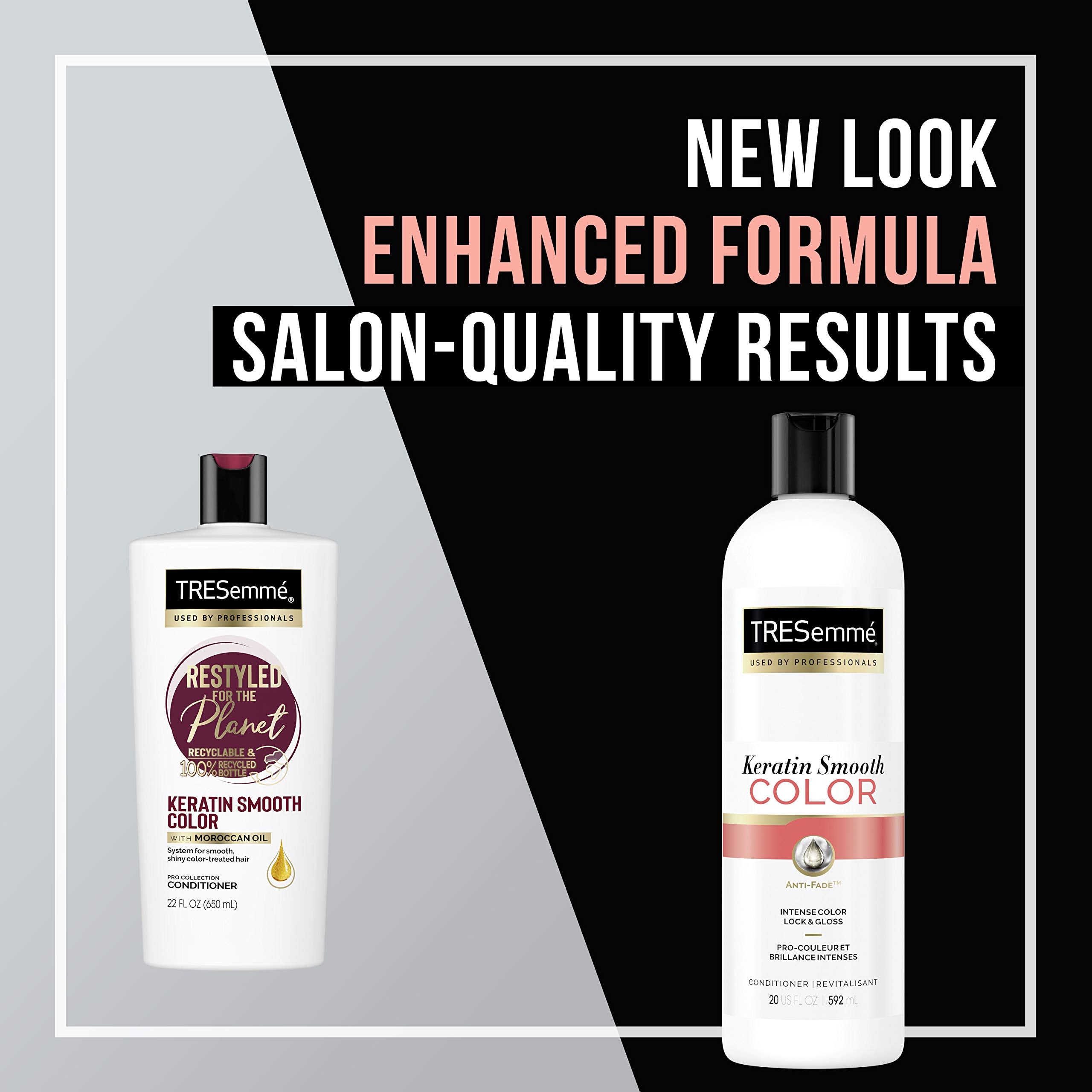 TRESemmé Conditioner for Color Treated Hair Keratin Smooth Color that Prolongs Color and Extends the Time Between Coloring 20 oz
