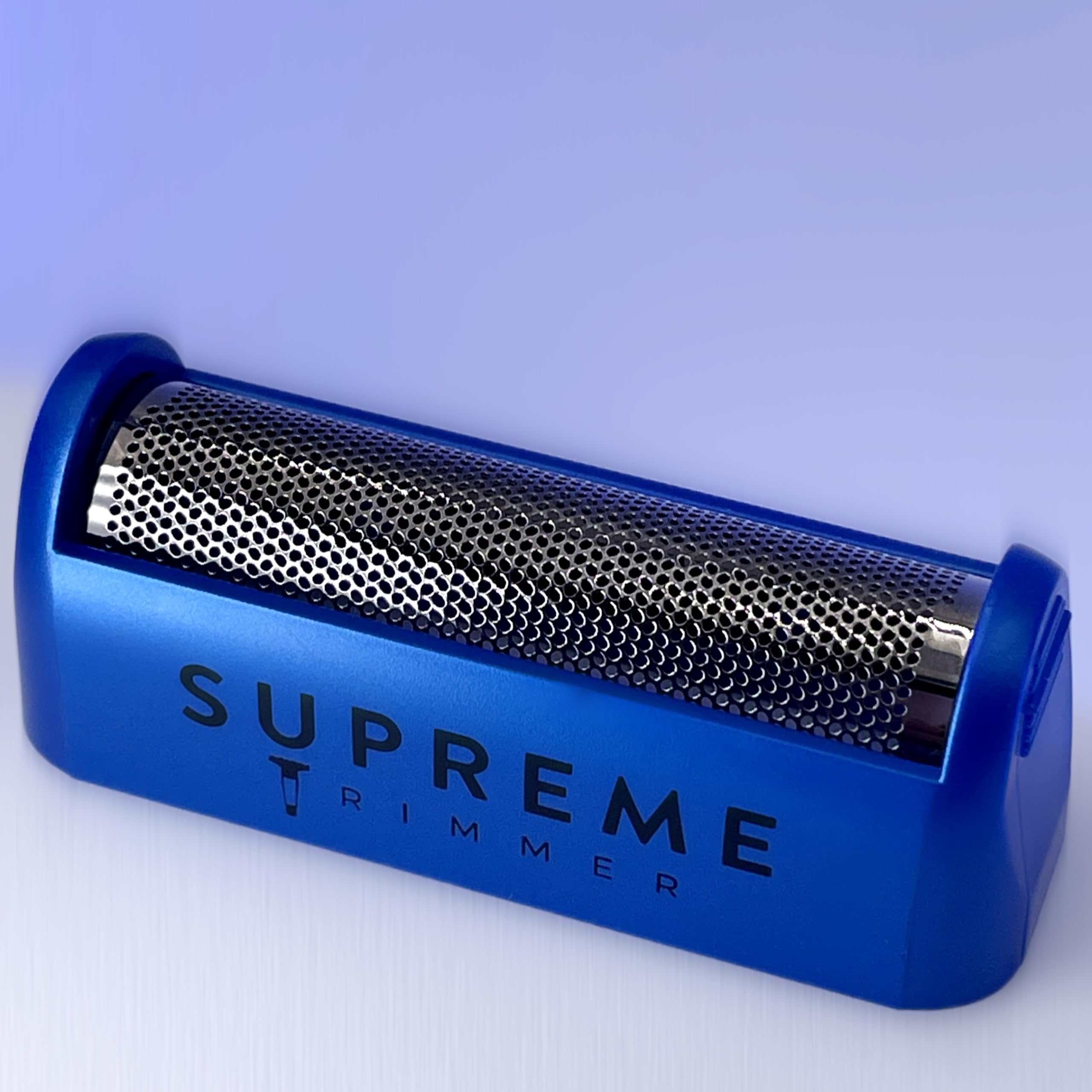 Supreme Trimmer Crunch Lite & Solo Foil Shaver Kit | Pro Barber Electric Foil Razer STF600 & STF101 Set | Blue