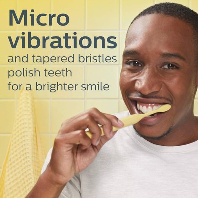 Philips Sonicare Battery Toothbrush - Mango Yellow | Powerful Cleaning for Healthy Teeth