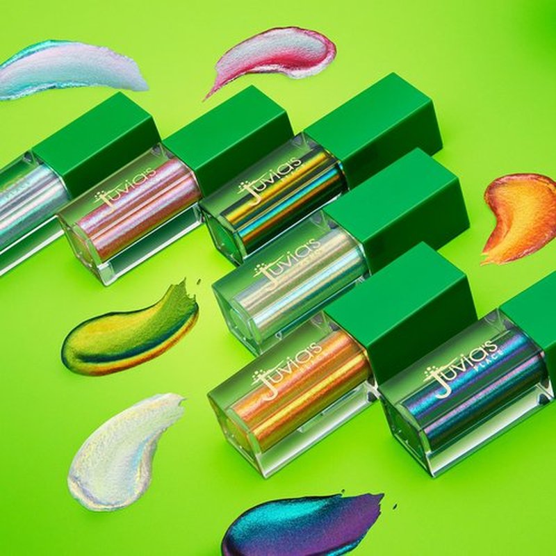 Juvia's Place Liquid Eyeshadow Culture 2 Festive - Glitter Liquid, Multichrome, Metallic, Eye Shimmer, Iridescent, Glitter Makeup, Sparkly
