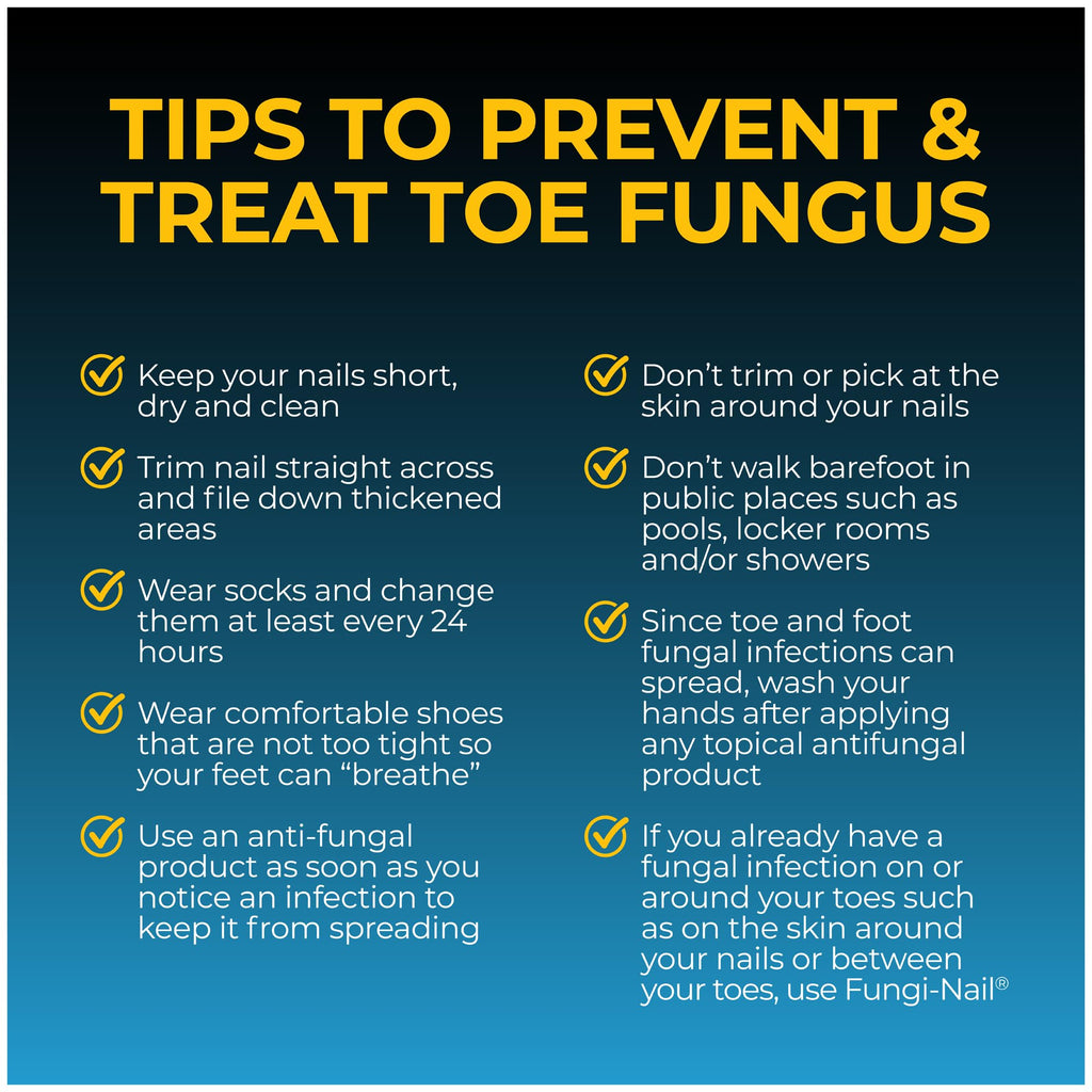 Fungi-Nail Anti-Fungal Liquid Solution, Kills Toe Fungus and Tolnaftate & Clincially Proven to Cure and Prevent Fungal Infections, 1 Oz (Pack of 1)