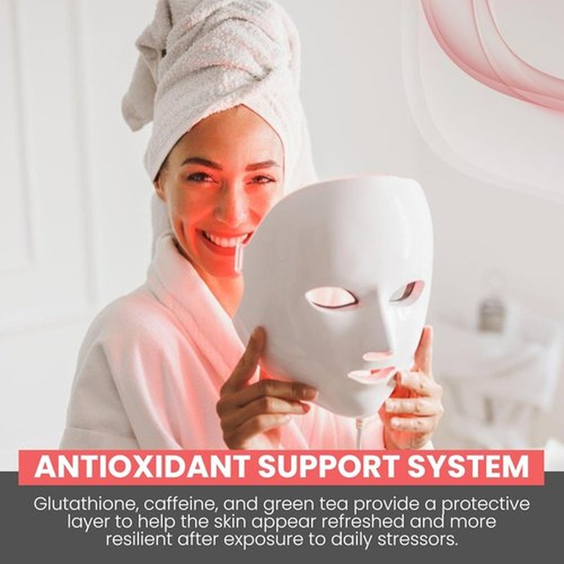 Red Light Therapy Activation Serum - Deep Penetration with Green Tea & Hyaluronic Acid | Reduces Fine Lines & Wrinkles – 1 oz